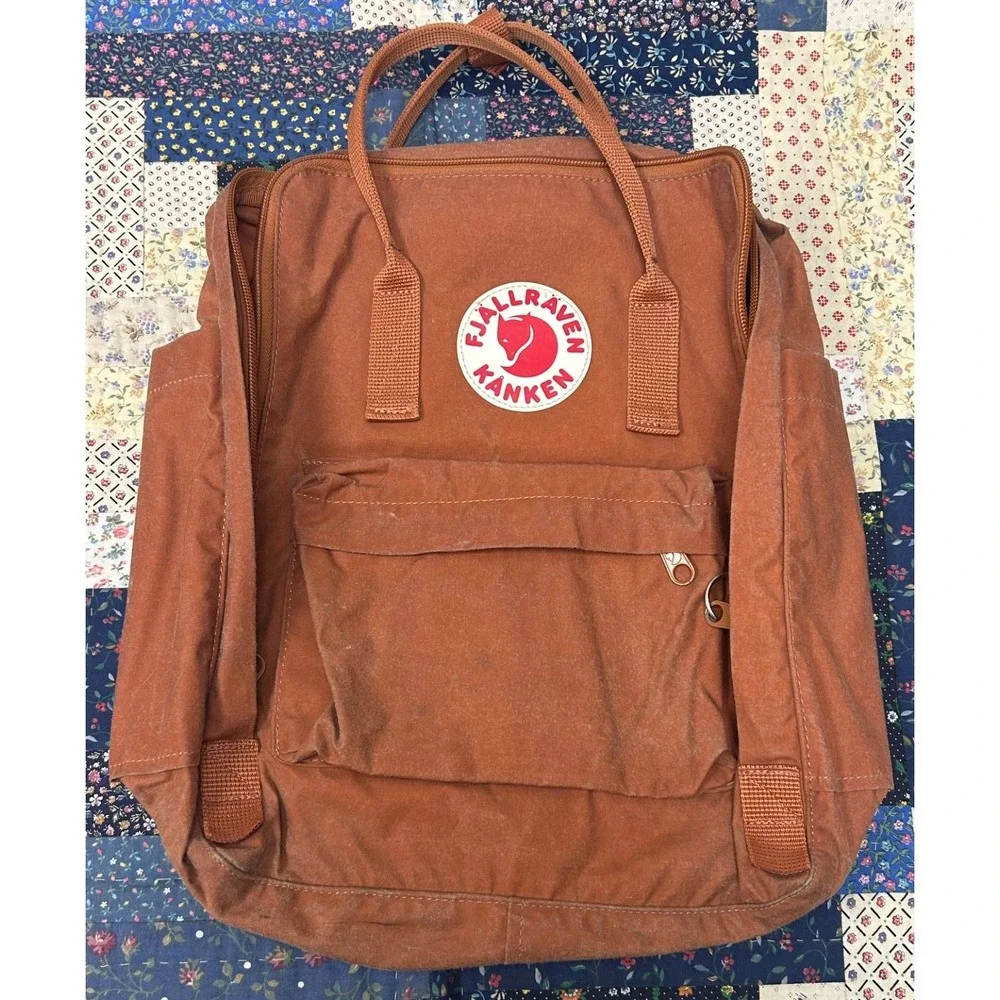 Fjallraven Kanken Backpack Ochre 23510 Orange